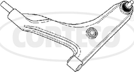 Corteco 49397469 - Важіль незалежної підвіски колеса autozip.com.ua