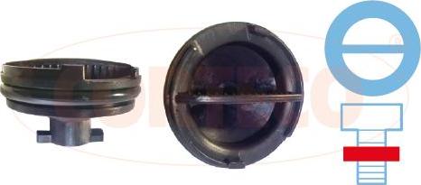 Corteco 49437224 - Різьбова пробка, масляний піддон autozip.com.ua