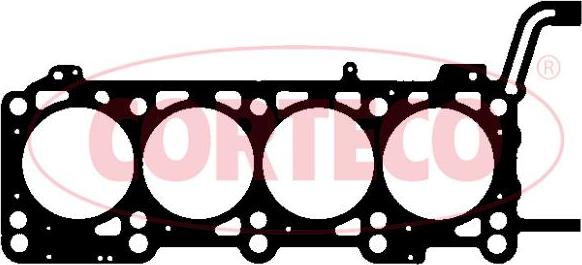 Corteco 415518P - Прокладка, головка циліндра autozip.com.ua