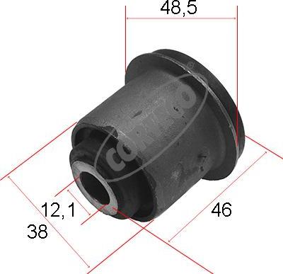 Corteco 80000516 - Сайлентблок, важеля підвіски колеса autozip.com.ua