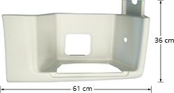 Cospel 307.00338 - Підніжка, накладка порога autozip.com.ua