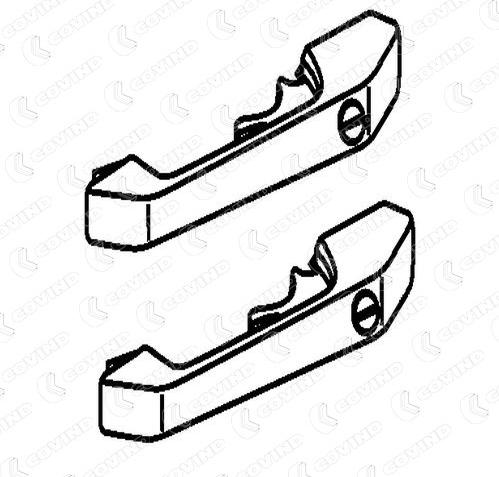 Covind 142/198 - Ручка двері autozip.com.ua