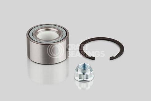 Craft Bearings 43CRB-3945 - Комплект підшипника маточини колеса autozip.com.ua