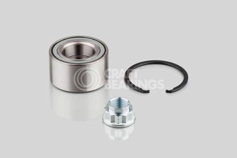 Craft Bearings 38CRB-3929 - Комплект підшипника маточини колеса autozip.com.ua