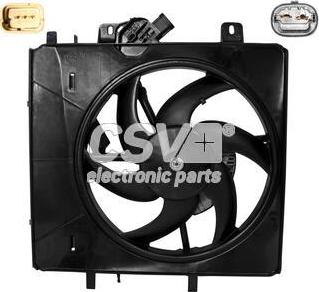 CSV electronic parts CRV2055 - Вентилятор, охолодження двигуна autozip.com.ua