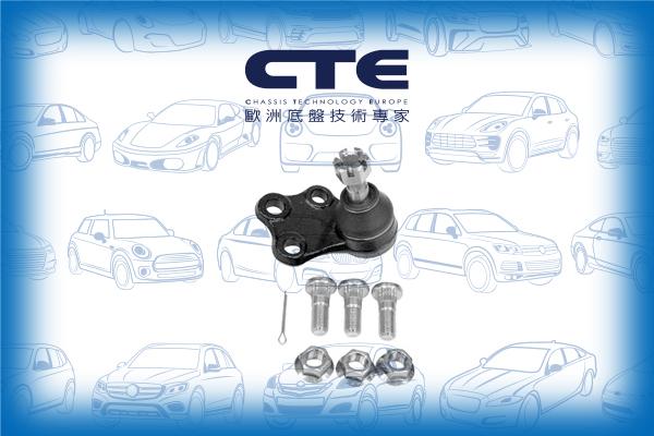 CTE CBJ06018RA - Шарова опора, несучий / направляючий шарнір autozip.com.ua