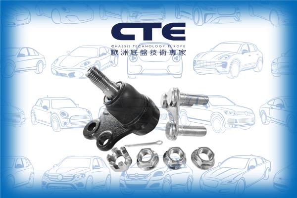 CTE CBJ06017A - Шарова опора, несучий / направляючий шарнір autozip.com.ua