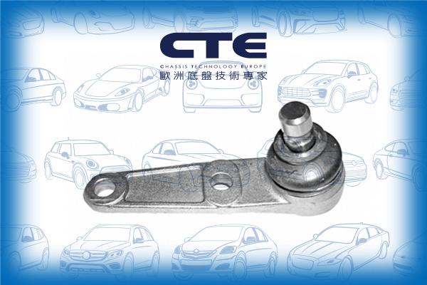 CTE CBJ03008 - Шарова опора, несучий / направляючий шарнір autozip.com.ua