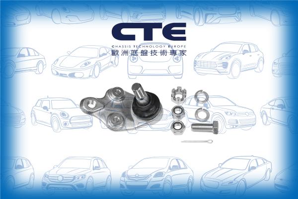 CTE CBJ02007RA - Шарова опора, несучий / направляючий шарнір autozip.com.ua