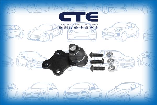 CTE CBJ16001A - Шарова опора, несучий / направляючий шарнір autozip.com.ua