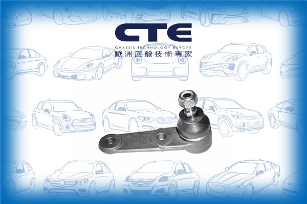 CTE CBJ17005 - Шарова опора, несучий / направляючий шарнір autozip.com.ua