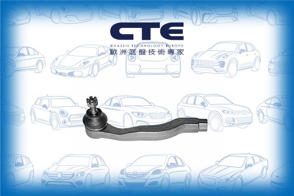 CTE CTE01003L - Наконечник рульової тяги, кульовий шарнір autozip.com.ua