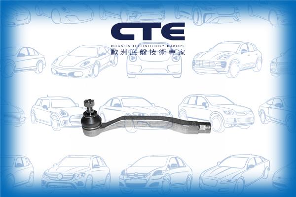 CTE CTE01002L - Наконечник рульової тяги, кульовий шарнір autozip.com.ua