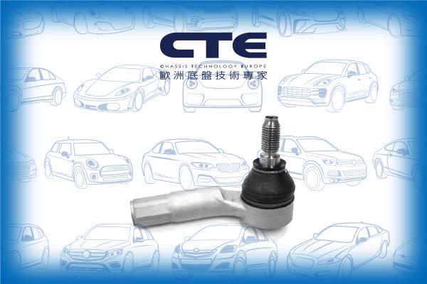 CTE CTE20008R - Наконечник рульової тяги, кульовий шарнір autozip.com.ua