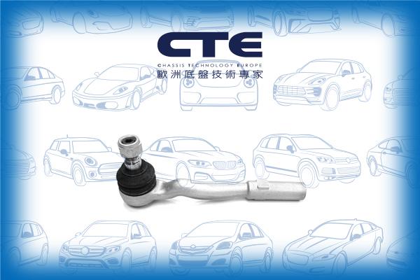 CTE CTE21007L - Наконечник рульової тяги, кульовий шарнір autozip.com.ua