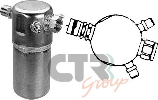 CTR 1211253 - Осушувач, кондиціонер autozip.com.ua