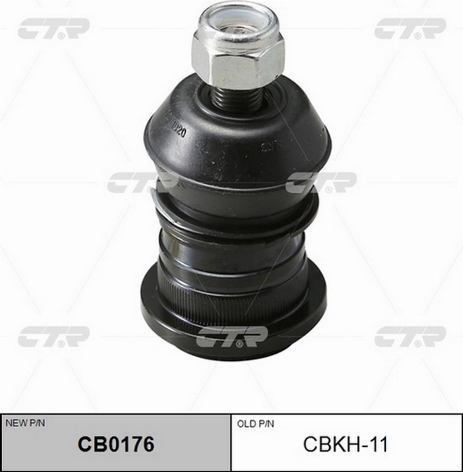 CTR CBKH-11 - Шарова опора, несучий / направляючий шарнір autozip.com.ua
