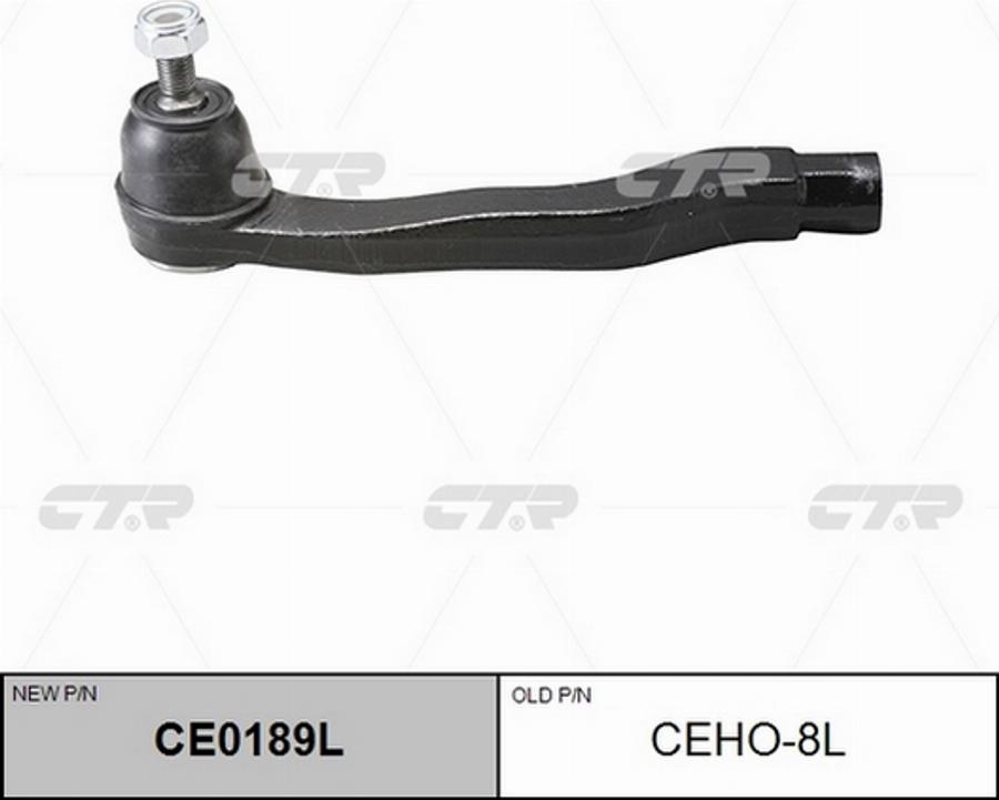CTR CEHO-8L - Наконечник рульової тяги, кульовий шарнір autozip.com.ua