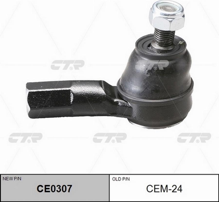 CTR CEM-24 - Наконечник рульової тяги, кульовий шарнір autozip.com.ua