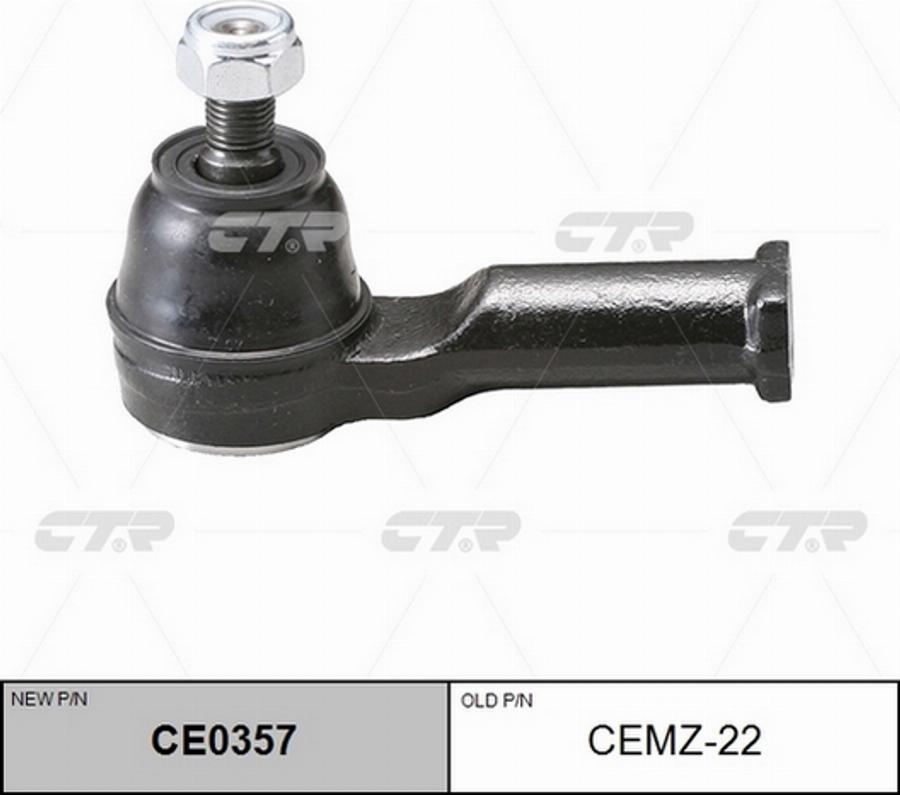 CTR CEMZ-22 - Наконечник рульової тяги, кульовий шарнір autozip.com.ua