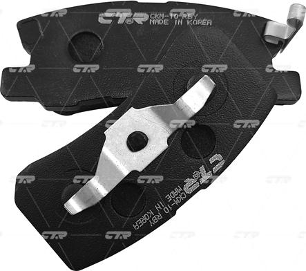 CTR GK0578 - Гальмівні колодки, дискові гальма autozip.com.ua