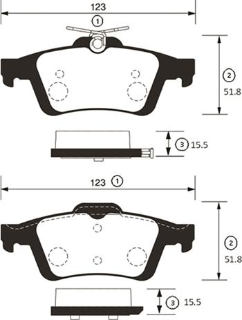 CTR GK0659 - Гальмівні колодки, дискові гальма autozip.com.ua
