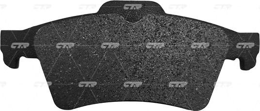 CTR GK0654 - Гальмівні колодки, дискові гальма autozip.com.ua