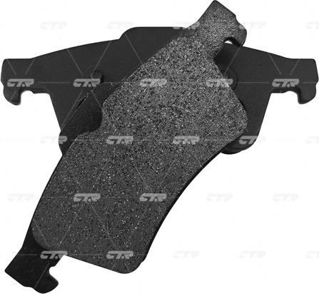 CTR GK0654 - Гальмівні колодки, дискові гальма autozip.com.ua