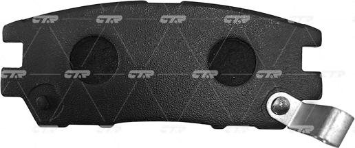 CTR GK0604 - Гальмівні колодки, дискові гальма autozip.com.ua