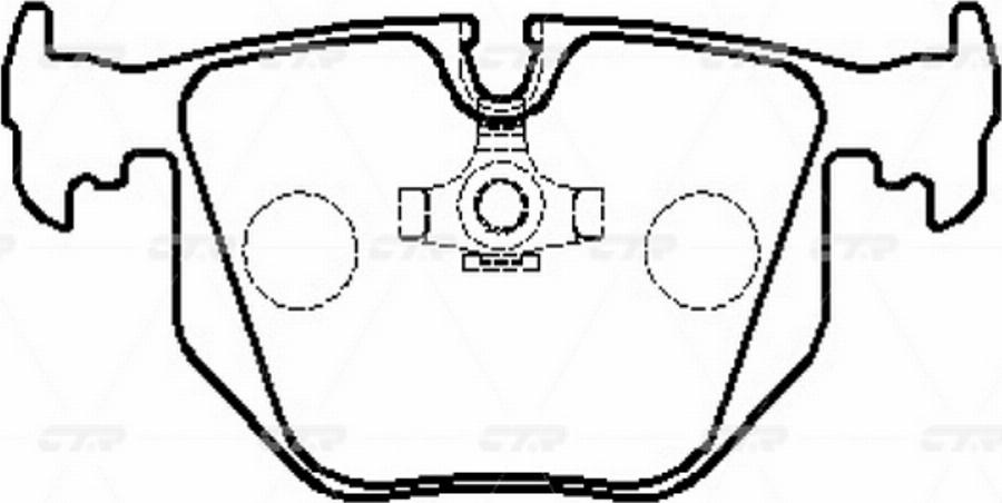 BENDIX Braking BPD1774 - Гальмівні колодки, дискові гальма autozip.com.ua
