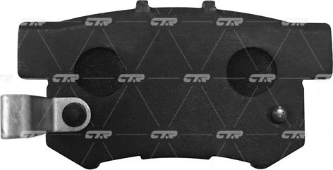 CTR GK0335 - Гальмівні колодки, дискові гальма autozip.com.ua