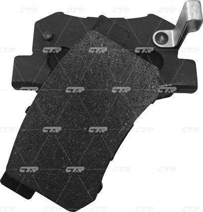 CTR GK0335 - Гальмівні колодки, дискові гальма autozip.com.ua