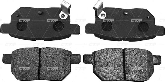 CTR GK1066 - Гальмівні колодки, дискові гальма autozip.com.ua