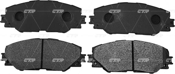 CTR GK1063 - Гальмівні колодки, дискові гальма autozip.com.ua