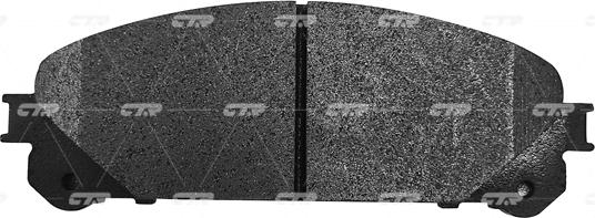 CTR GK1082 - Гальмівні колодки, дискові гальма autozip.com.ua