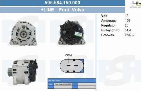 PSH 595.584.150.000 - Генератор autozip.com.ua