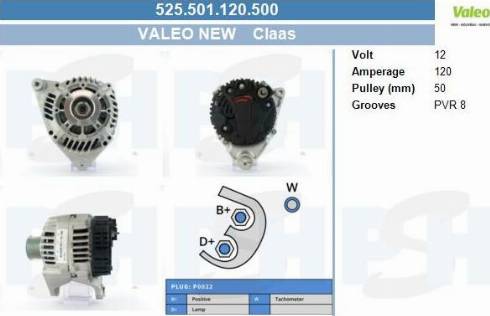 PSH 525.501.120.500 - Генератор autozip.com.ua