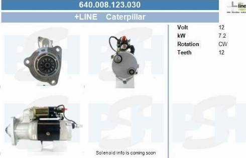 PSH 640.008.123.030 - Стартер autozip.com.ua