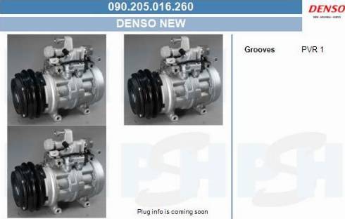 PSH 090.205.016.260 - Компресор, кондиціонер autozip.com.ua