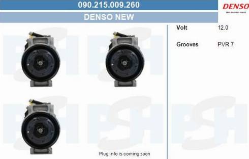 PSH 090.215.009.260 - Компресор, кондиціонер autozip.com.ua