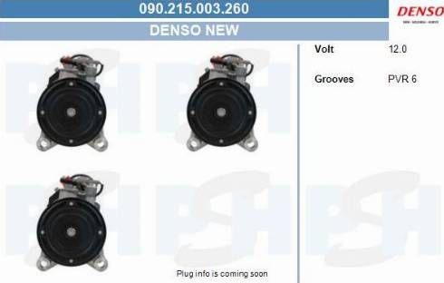 PSH 090.215.003.260 - Компресор, кондиціонер autozip.com.ua