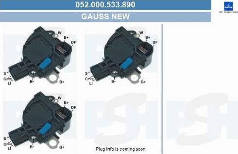 PSH 052.000.533.890 - Регулятор напруги генератора autozip.com.ua