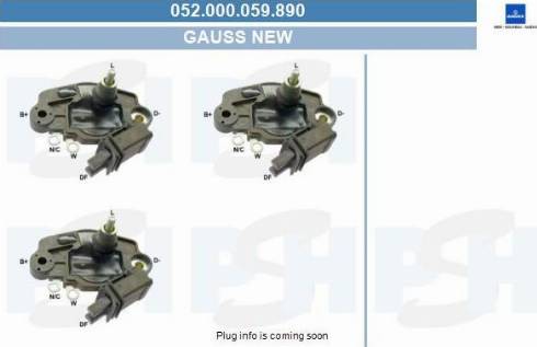PSH 052.000.059.890 - Регулятор напруги генератора autozip.com.ua