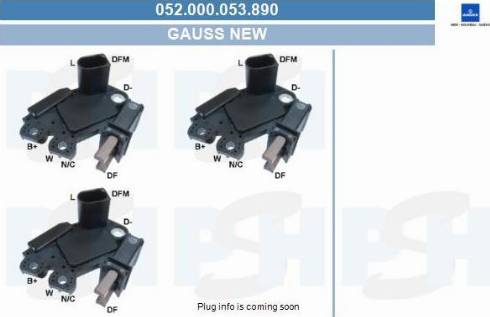 PSH 052.000.053.890 - Регулятор напруги генератора autozip.com.ua