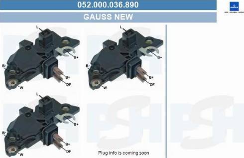 PSH 052.000.036.890 - Регулятор напруги генератора autozip.com.ua