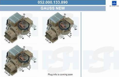 PSH 052.000.133.890 - Регулятор напруги генератора autozip.com.ua