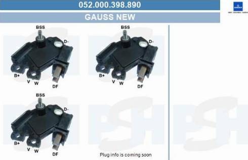 PSH 052.000.398.890 - Регулятор напруги генератора autozip.com.ua