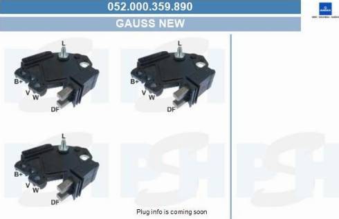 PSH 052.000.359.890 - Регулятор напруги генератора autozip.com.ua