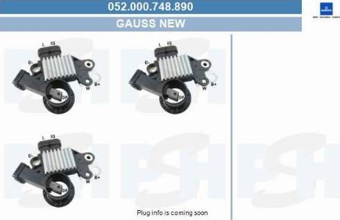 PSH 052.000.748.890 - Регулятор напруги генератора autozip.com.ua