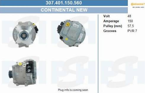 PSH 307.401.150.560 - Генератор autozip.com.ua